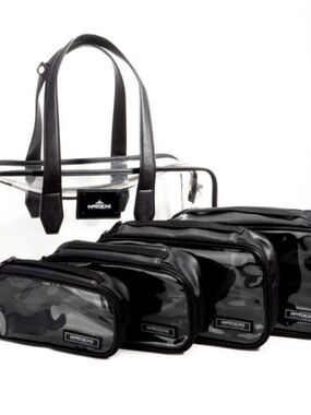 Impressions Clear Tote and Travel Pouch Set